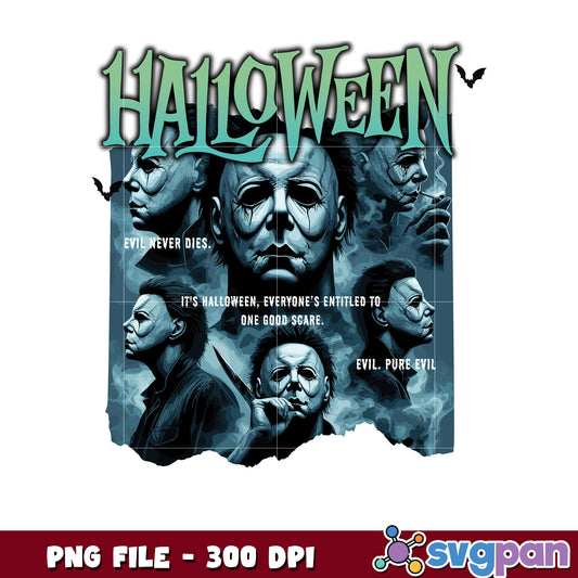 Halloween michael png, halloween horror characters png, halloween town png