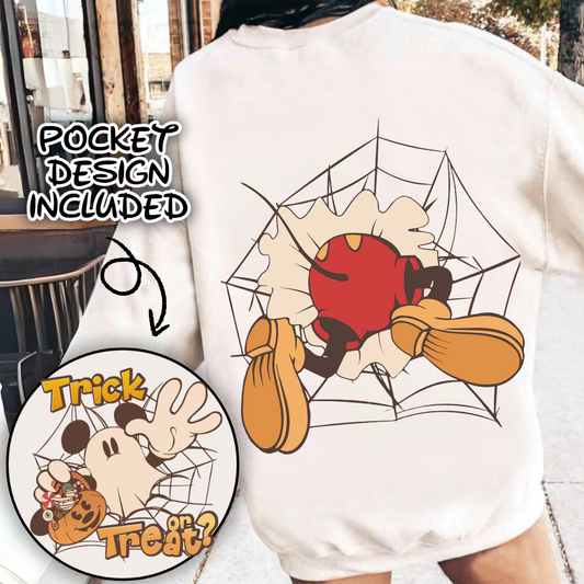 Halloween mickey mouse design png, halloween candy png , halloween cartoons png