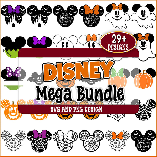Halloween x mickey mouse svg bundle
