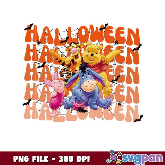 Halloween pooh and friends png, halloween winnie the pooh png, halloween costumes png