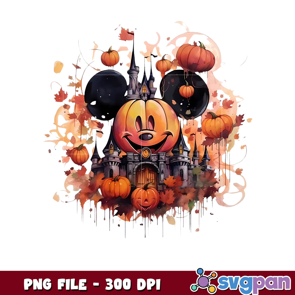 Halloween pumpkin castle png, spirit halloween png, halloween season png