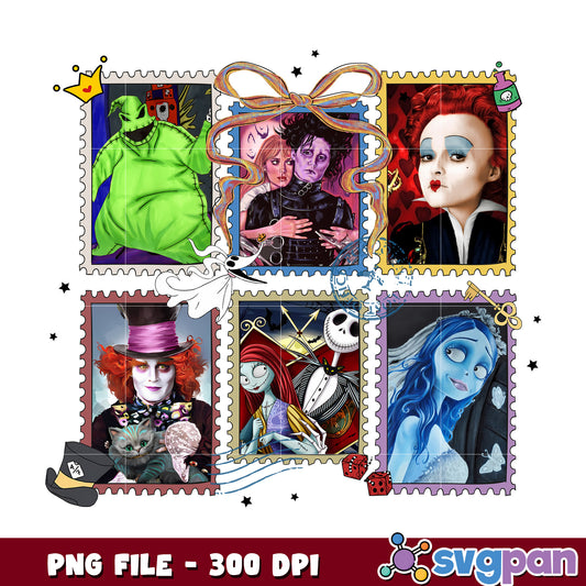 Halloween spooky characters png, halloween ghost  png, spooky season png