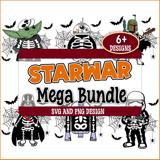 Halloween star wars svg bundle