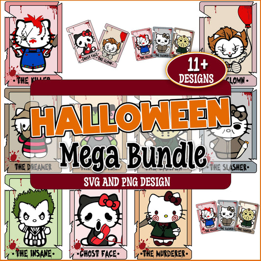 Halloween tarot svg bundle