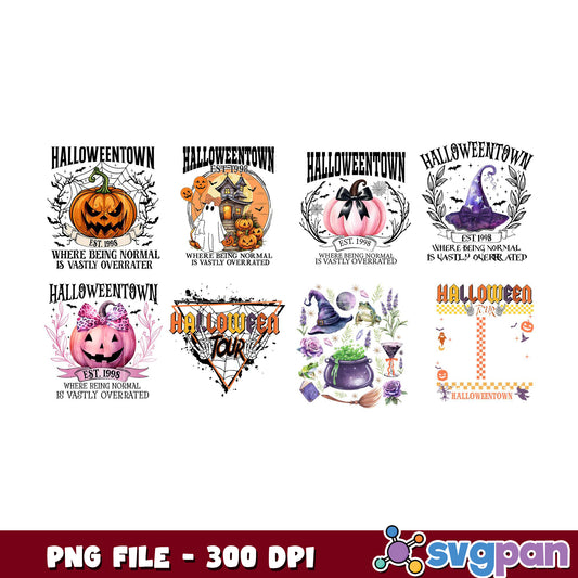 Halloweentown Bundle PNG Designs 300 DPI