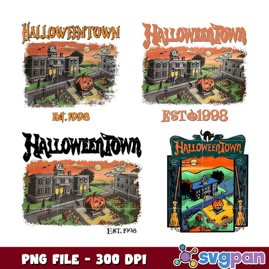 Halloweentown PNG Bundle - 300 DPI