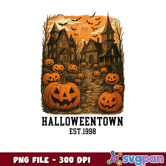 Halloween town design png, halloween season png, scary monster​ png