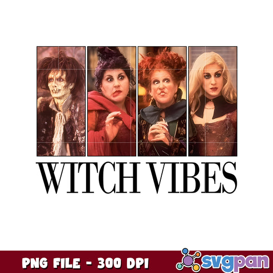 Hallowween witches vibes png, horror movie characters png, fall and halloween decor ​png