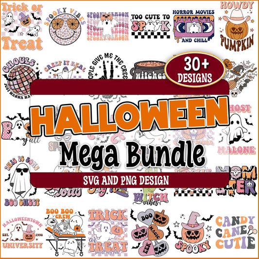 Haloween spooky svg bundle