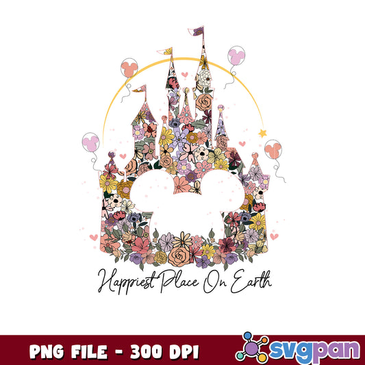 Happiest place on earth png, disneyland png, disney movies png