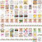 Happy 100 day of school png bundle, 100 days of school png, school days png