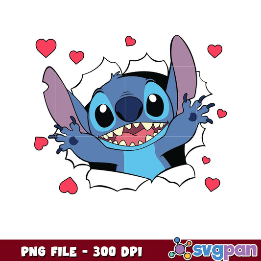 Happy Cute Blue Character PNG Design for Decor, Perfect for Kids