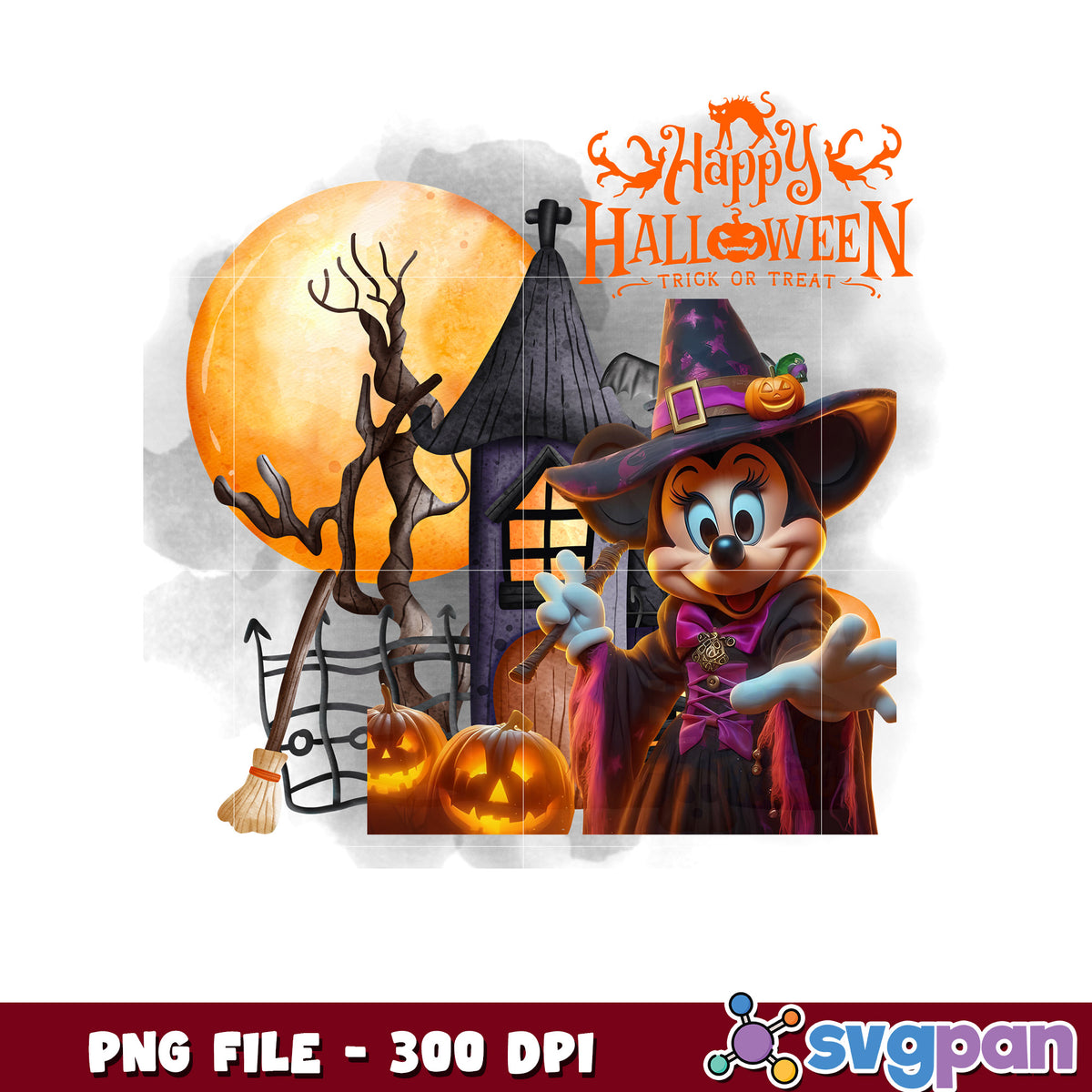 Happy halloween design png, spooky halloween png, happy halloween png