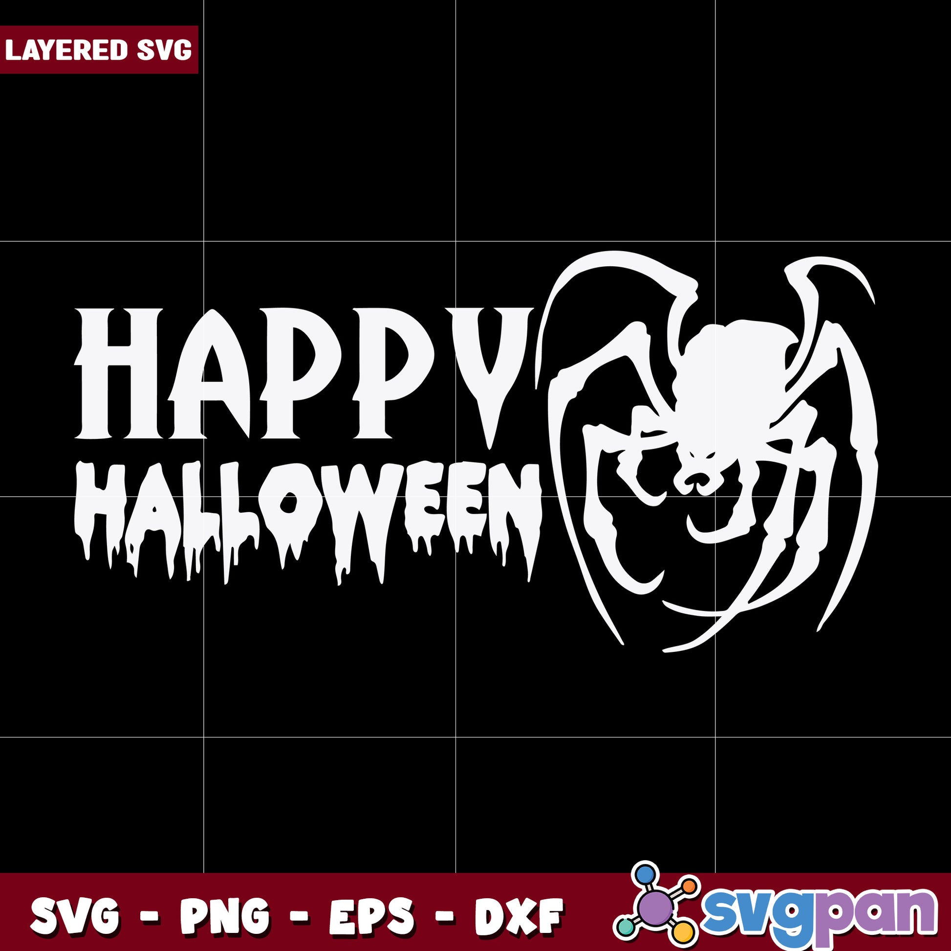 Happy halloween svg, halloween movies​ svg, spirit halloween​ svg