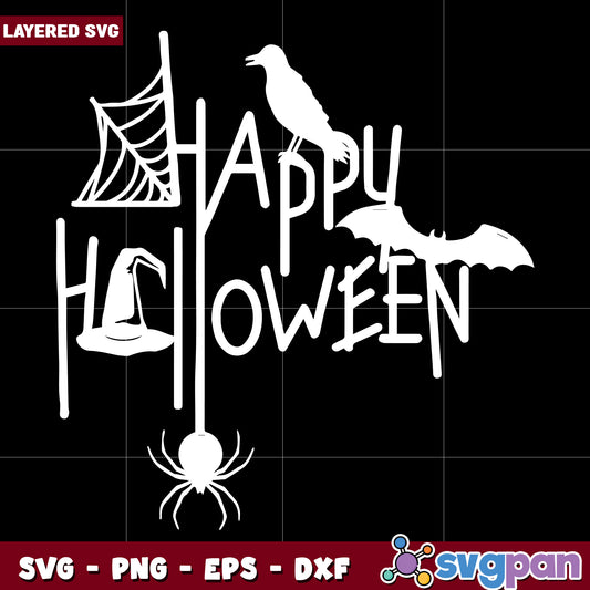 Happy halloween svg, halloween toys svg, halloween vacation svg