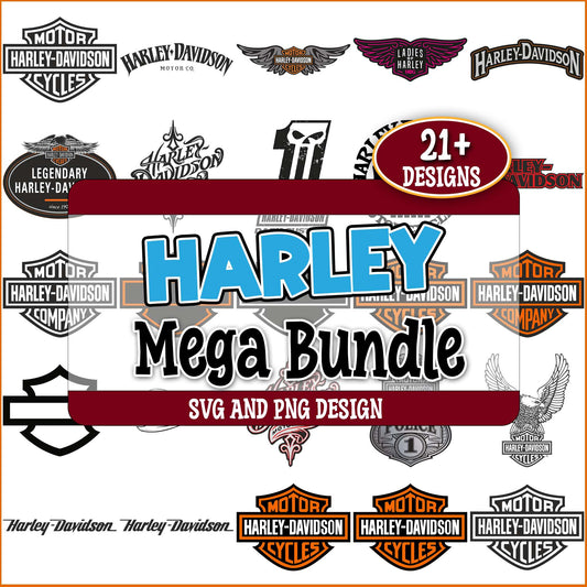 Harley davidson svg bundle
