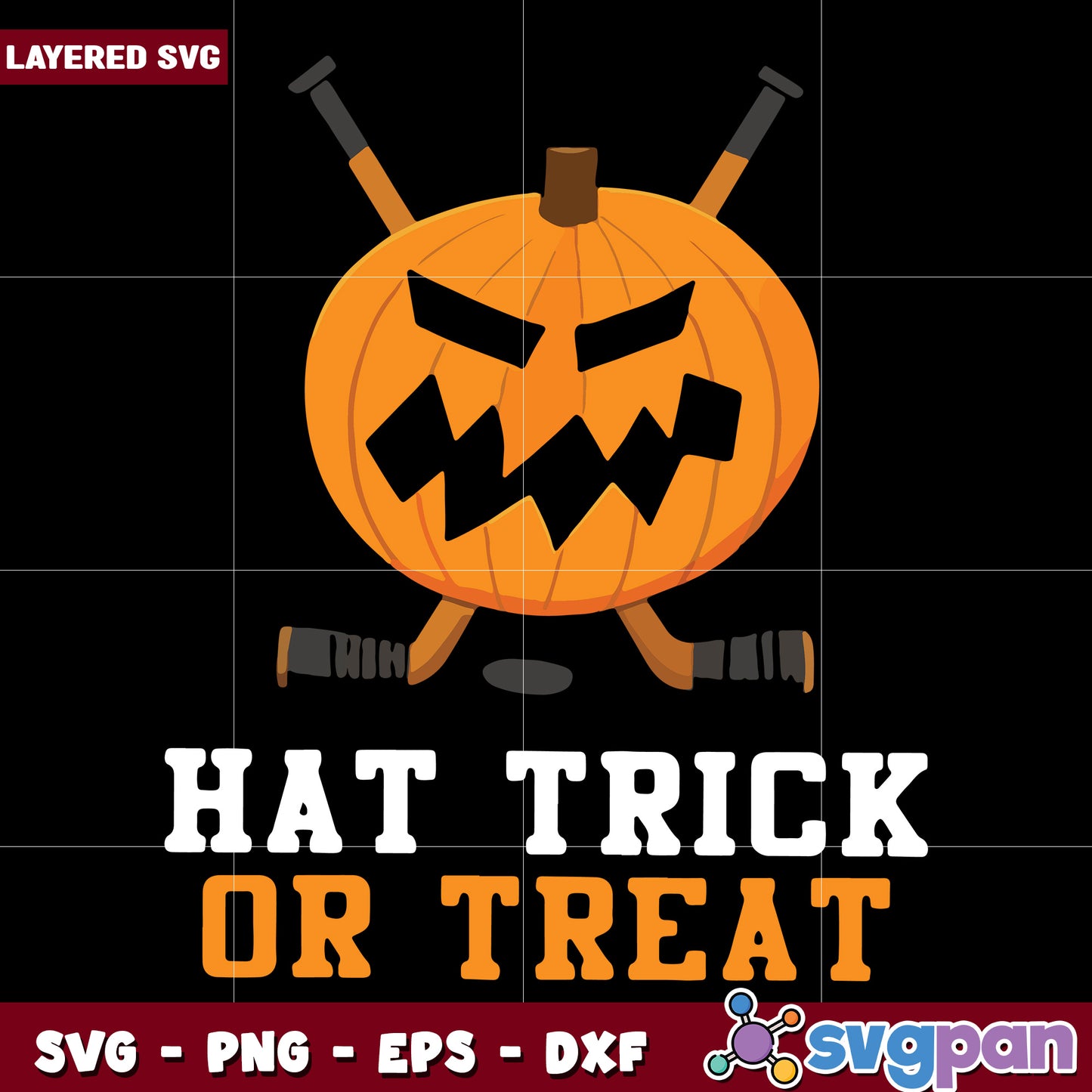 Hat trick or treat svg, halloween time svg, trick or treat svg