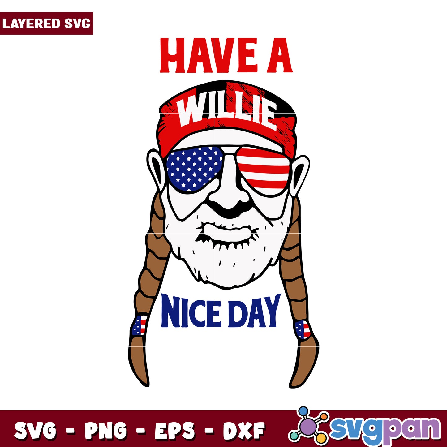 Have a Willie Nice Day SVG Design, Perfect for T-shirts and More