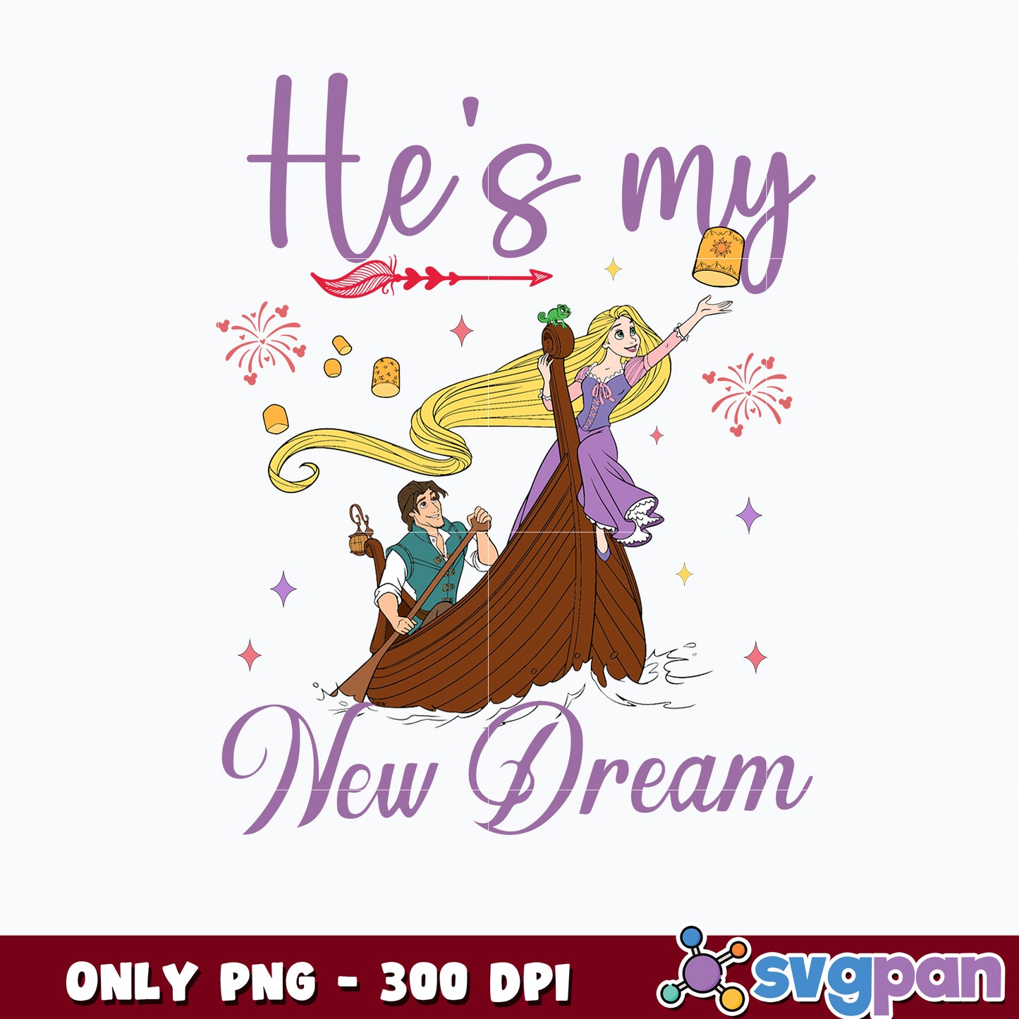 Princess Rapunzel he's mine Png