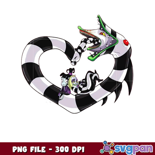 Heart-Shaped Creature Design, Fun PNG Art for All Ages
