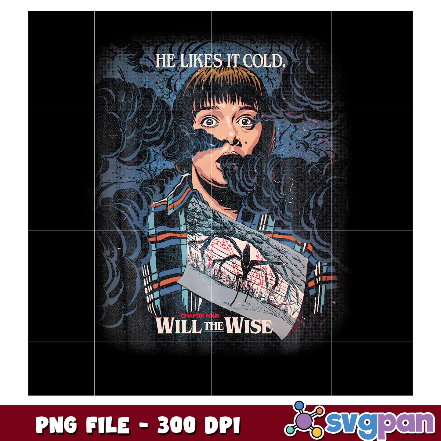 He likes it cold png, friends png, will byers png