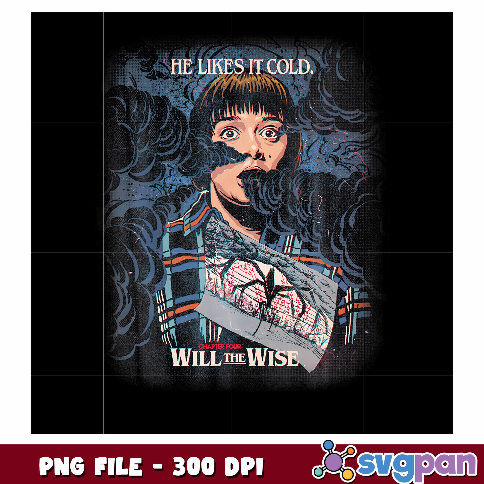 He likes it cold png, friends png, will byers png