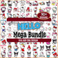 Hello kitty kuromi svg bundle