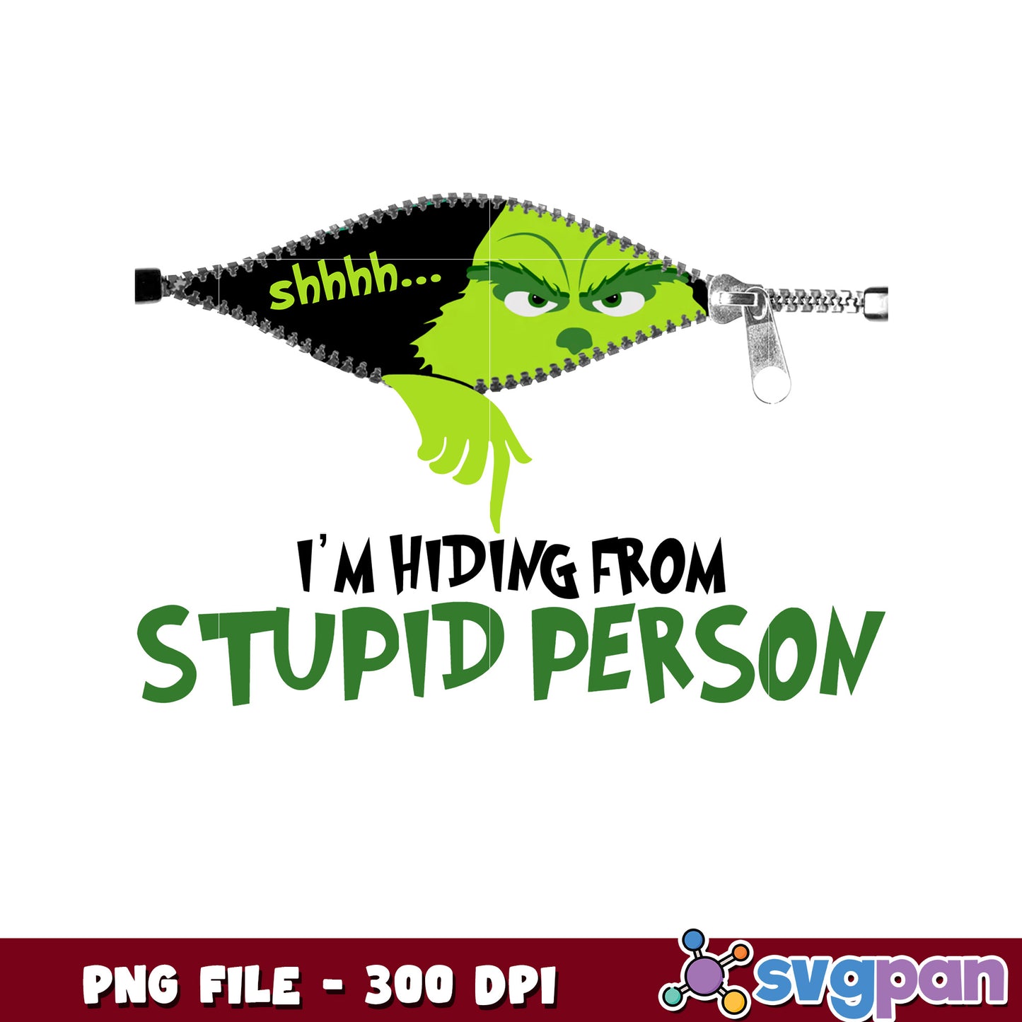 Hiding from stupid person png, grinch​ png, merry christmas png