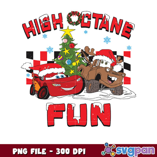 High octane fun png, christmas decor​​ png, christmas 2025​ png