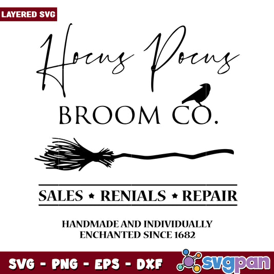 Hocus Pocus Broom Co, handmade brooms for sales and repair