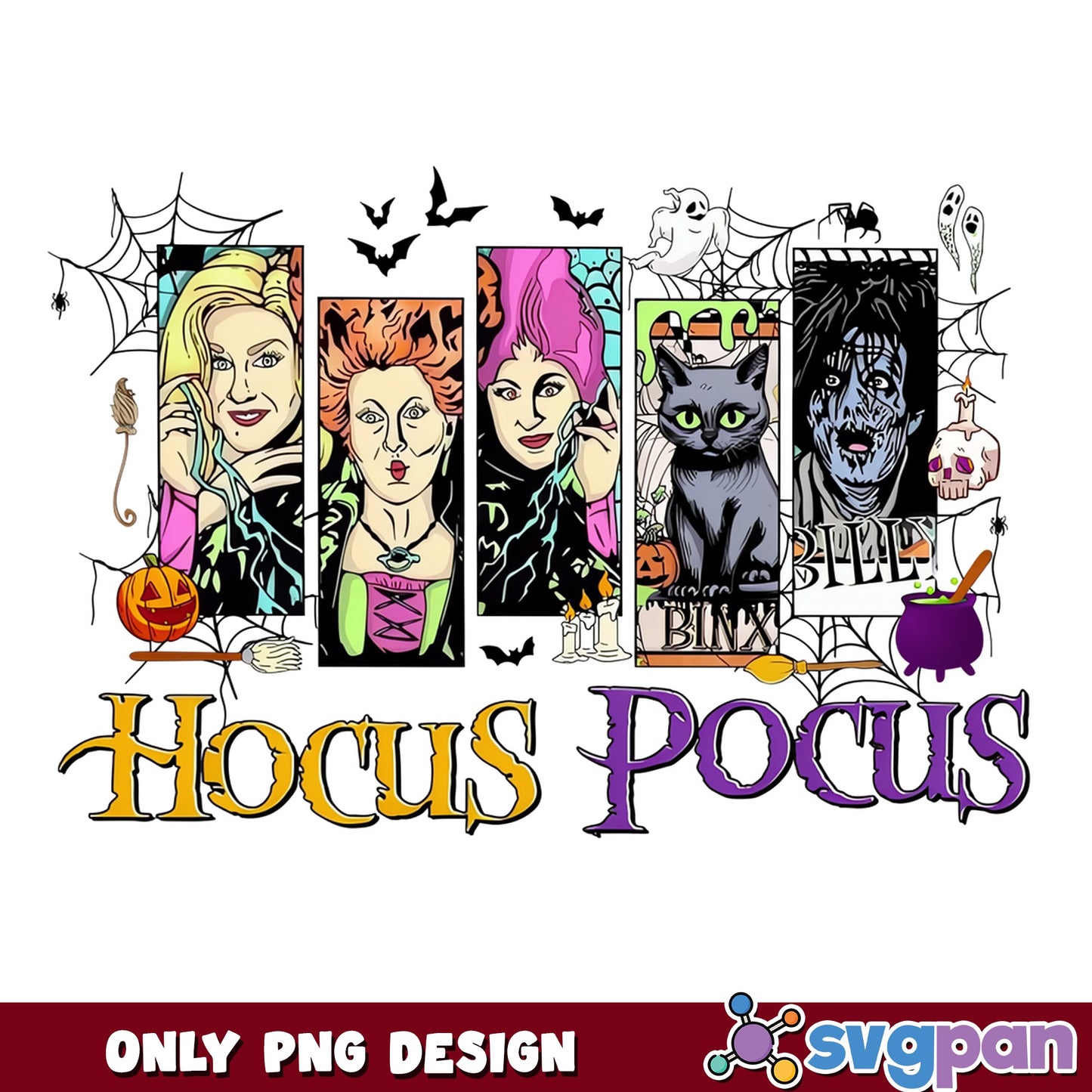 Hocus Pocus PNG, Sanderson Sisters Halloween PNG, Witch PNG