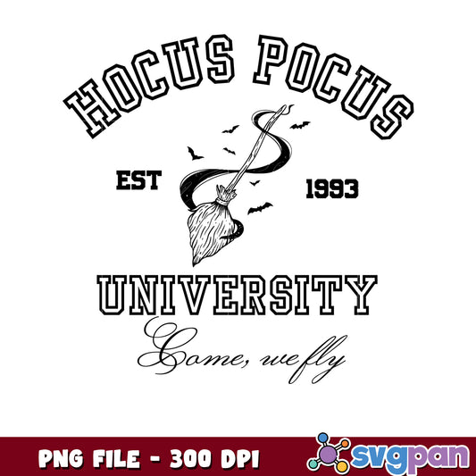 Hocus pocus university png, horror movie characters png, fall and halloween decor ​png