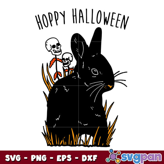 Hoppy Halloween svg