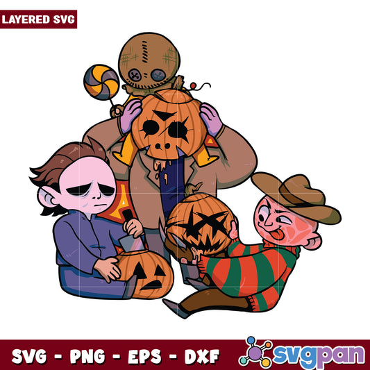 Horro movies halloween svg, halloween toys svg, halloween vacation svg