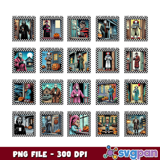 Horror Movie Halloween PNG Bundle