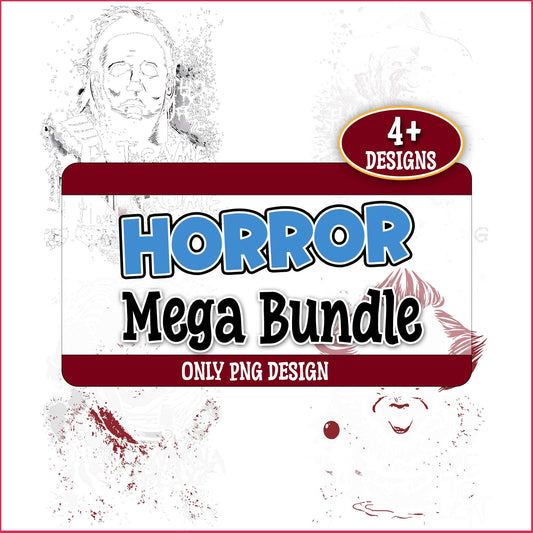 Horror sketch png bundle