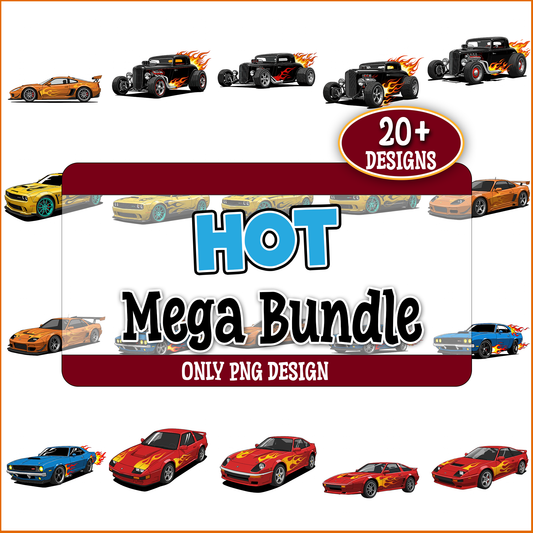 Hot Cars png Bundle