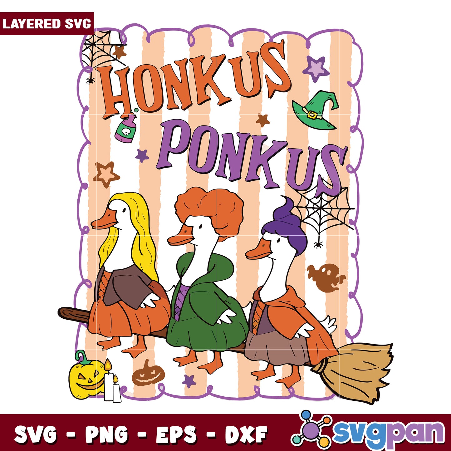 Hounkus ponkus svg, halloween cartoons svg, spirit halloween​ svg