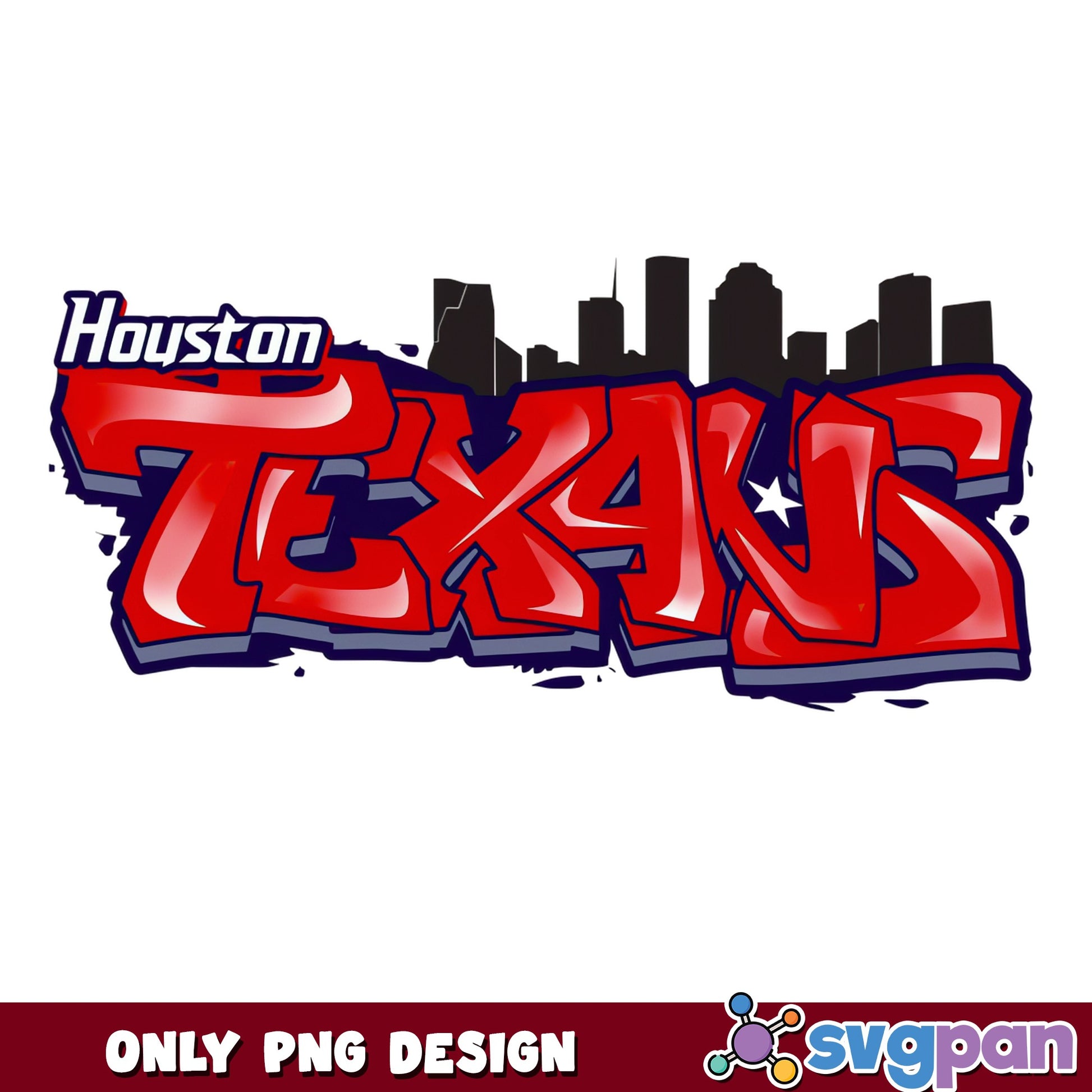 Houston Texans Graffiti PNG, Football Team PNG, NFL PNG