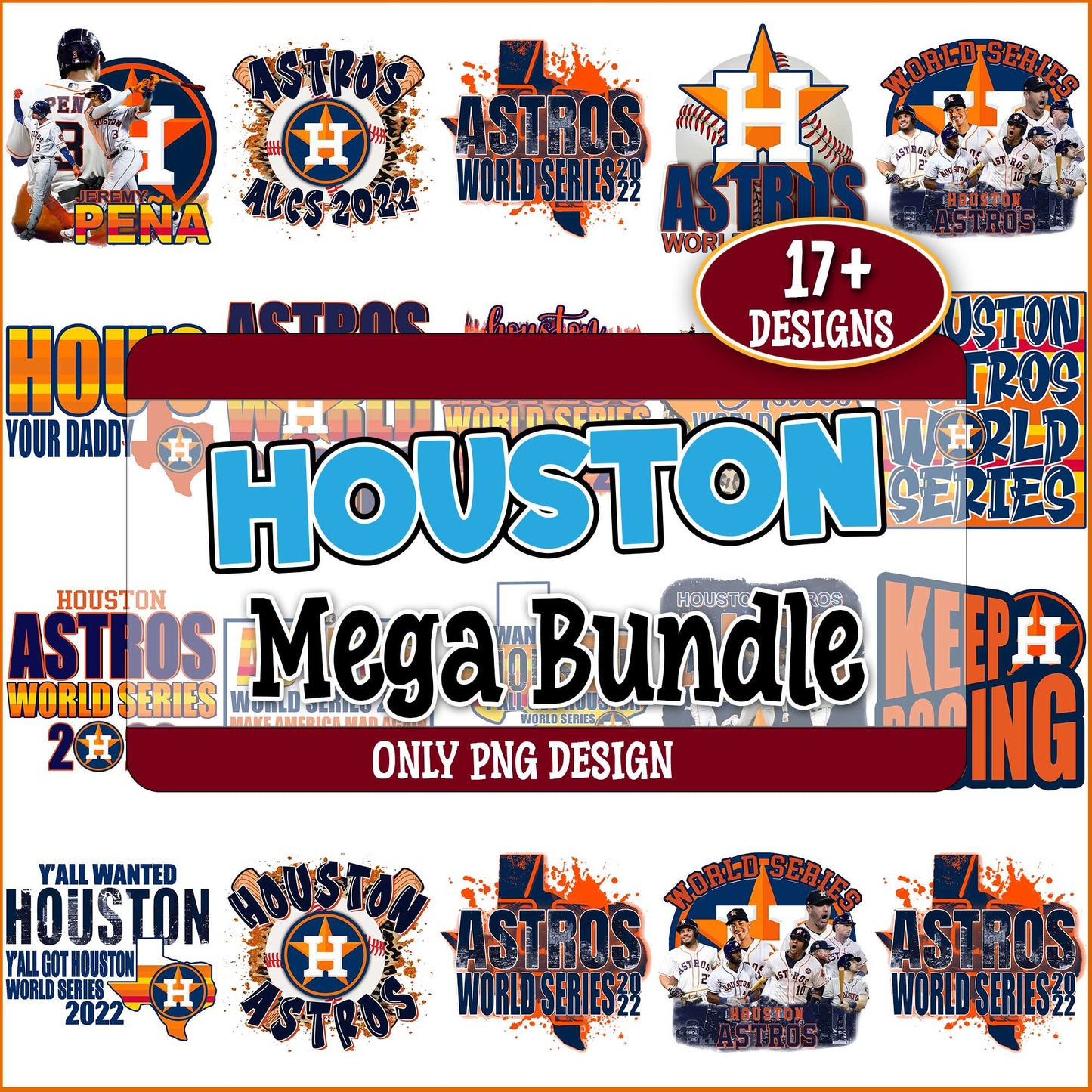 Houston astros art svg bundle
