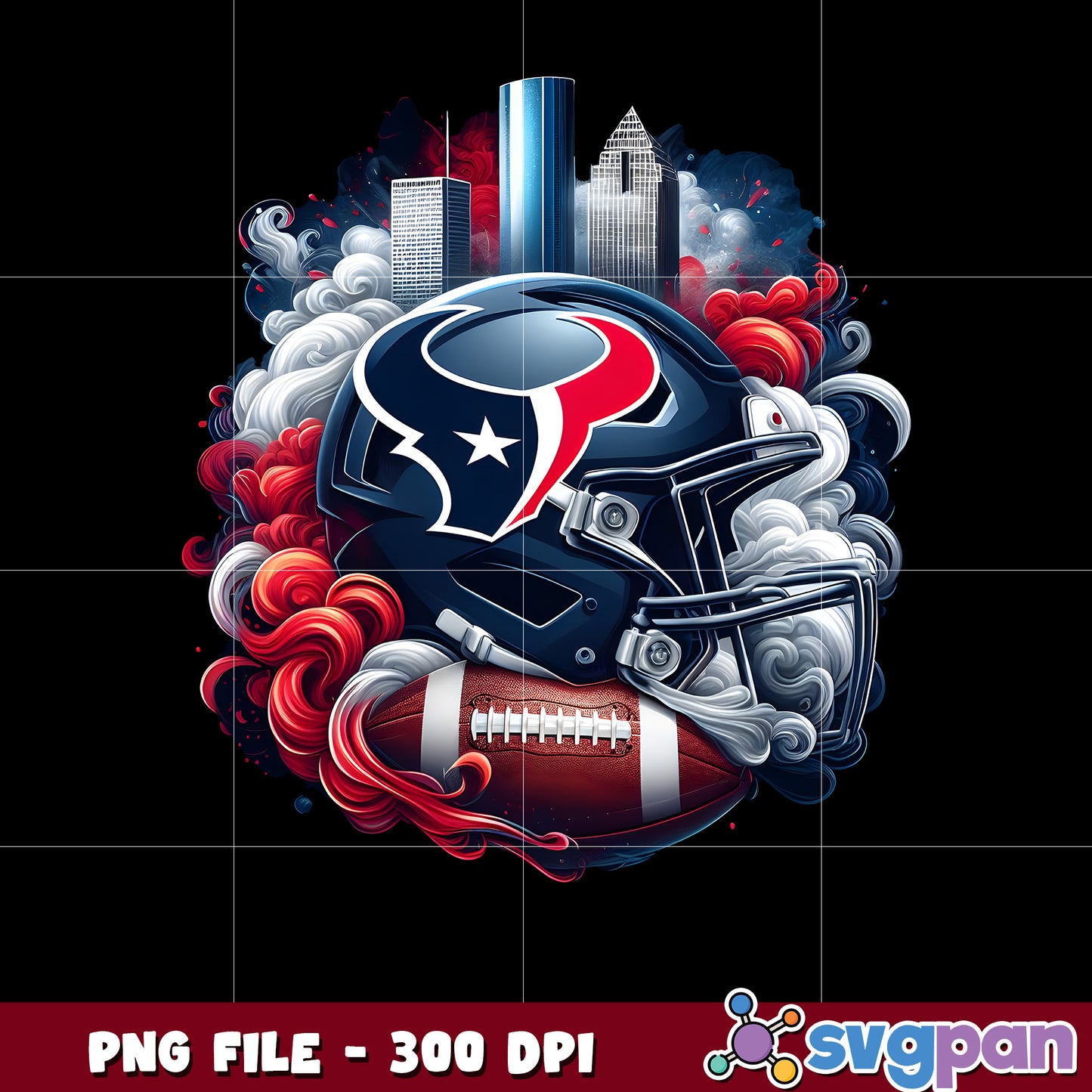 Houstons taxans logo smoke helmet illustration png, nfl team helmet png, nfl design png