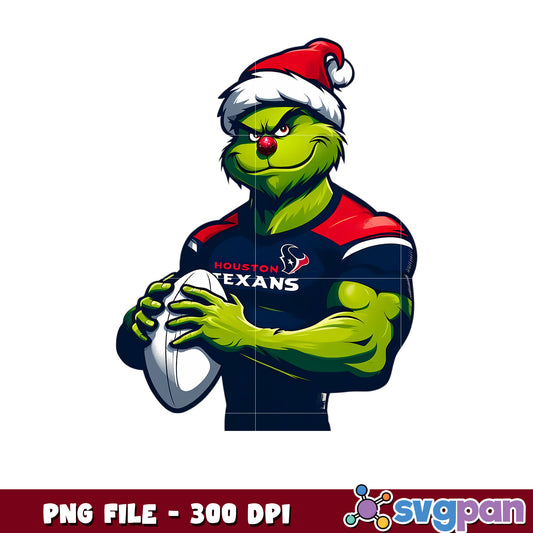 Houston texans grinch design png, houston texans team png, super bowl 2025 png