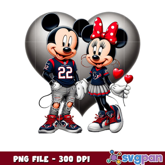 Houston texans mickey minnie png, nfl picture png, nfl pre season png