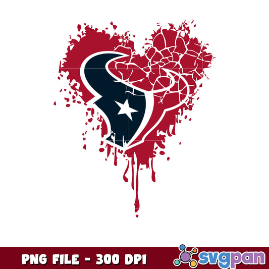 Houston texans paint logo png, national football league png, nfl american rugby png