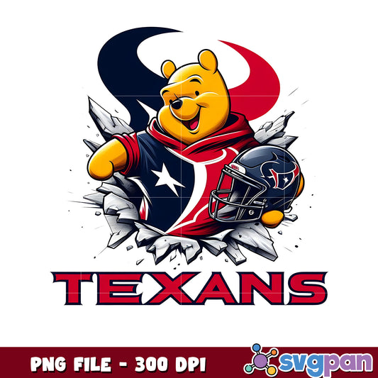 Houston texans winnie pooh png, nfl games today png, american rugby png