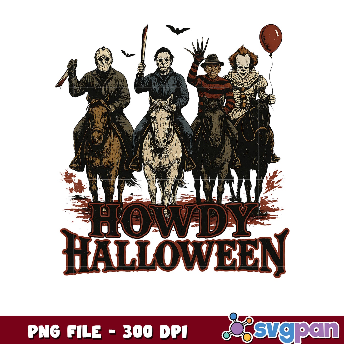 Howdy halloween squad png