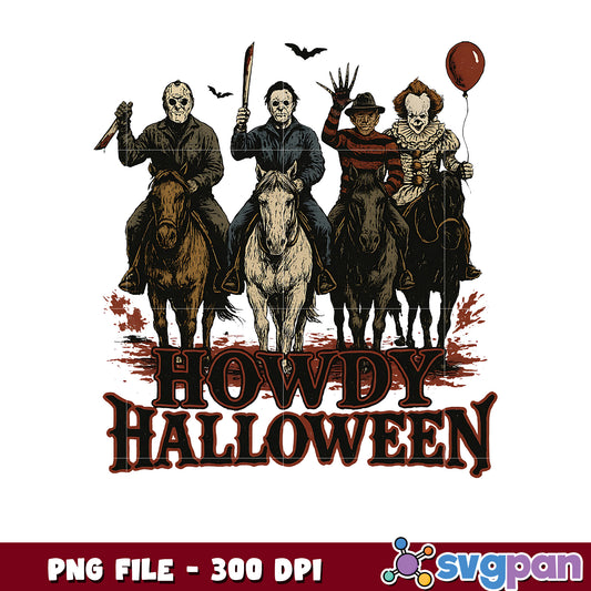 Howdy halloween squad png