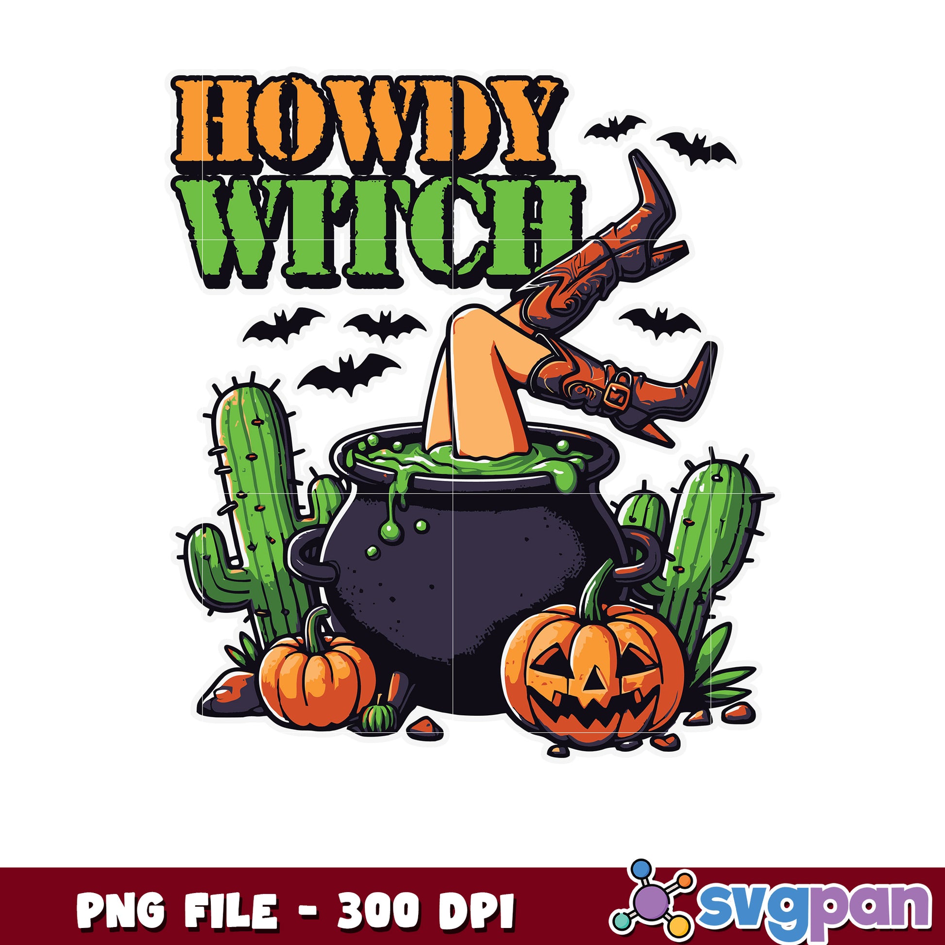 Howdy witch png, halloween png, halloween decorations png
