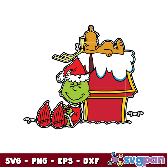 How grinch stole christmas svg