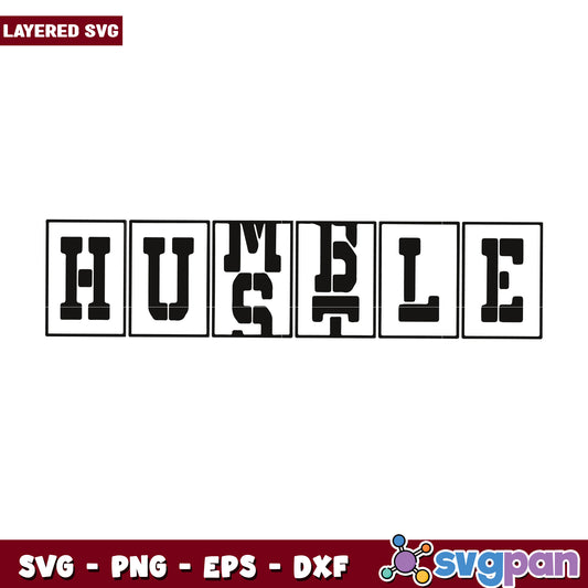 Humble and hustle design svg, humble meme svg, hustle meme svg